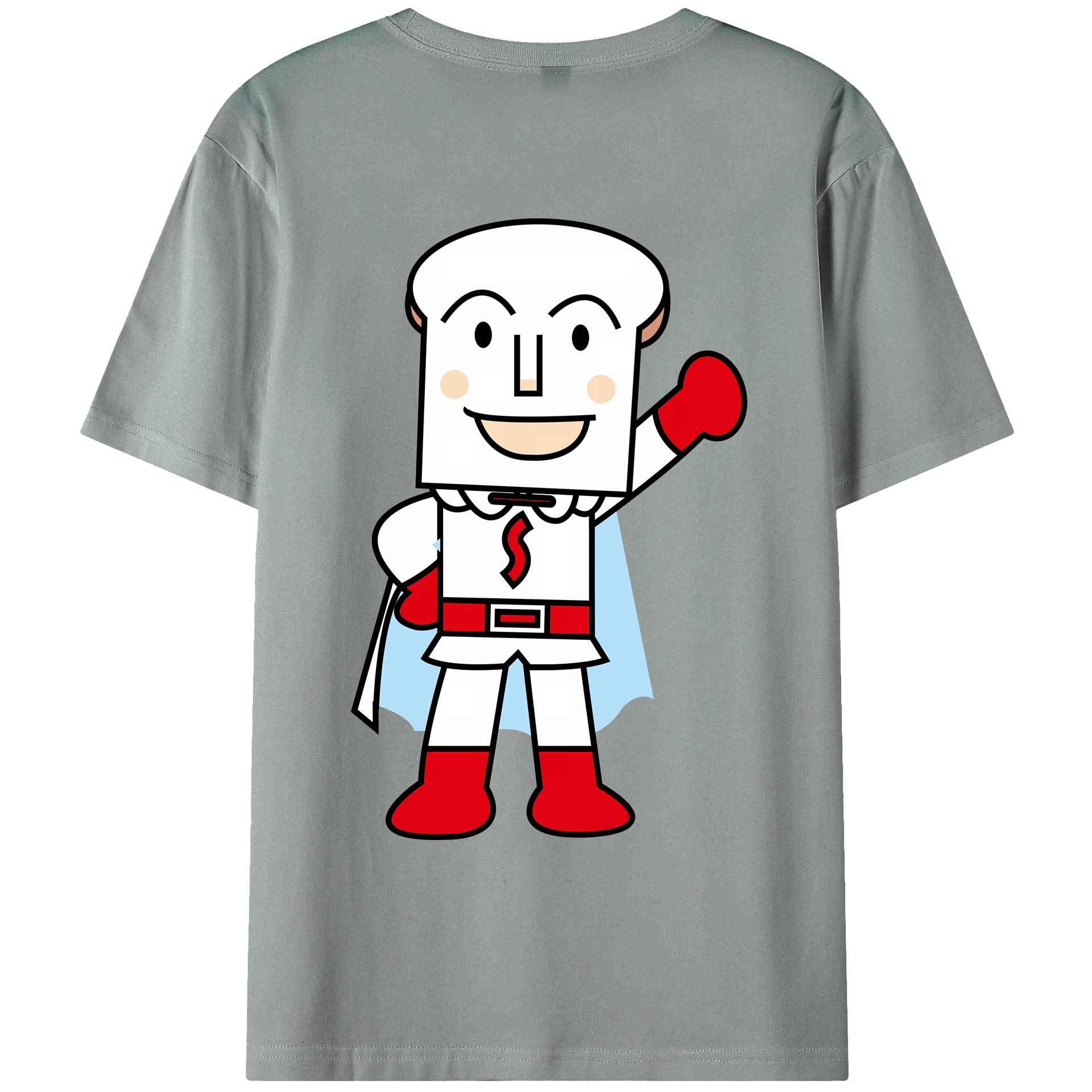 （画像用） アンパンマン Anpanman 綿100％ メンズ半袖Tシャツ（バックプリント） 通気性